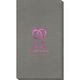 Wedding Rings Bamboo Luxe Guest Towels Image 2 of 3